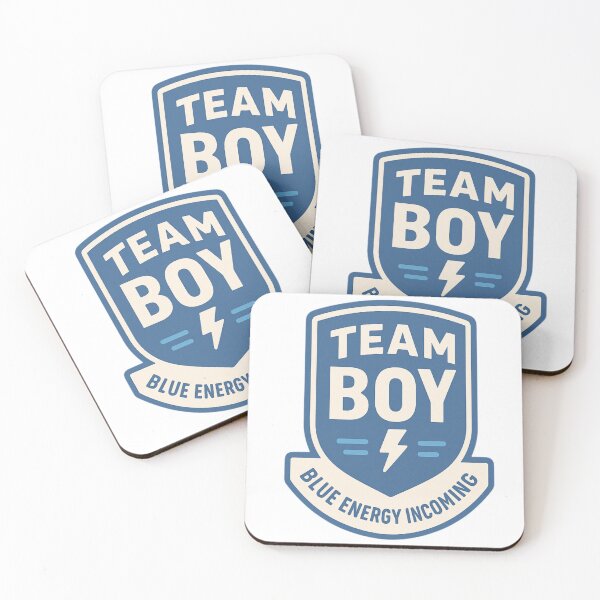 Item preview, Team Boy – Fun Gender Reveal Party Design designed and sold by Kaat-Traktaat.