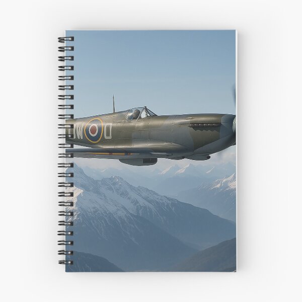 Item preview, Spitfire Over the Alps designed and sold by Skyframe Aviation.