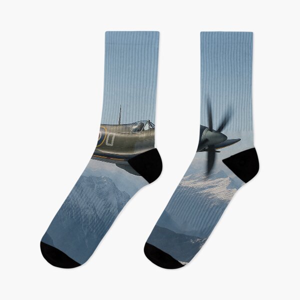 Item preview, Spitfire Over the Alps designed and sold by Skyframe Aviation.