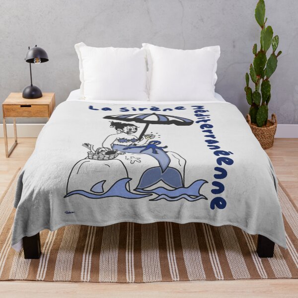 Item preview, The Blue Mediterranean Mermaid designed and sold by petiteToulon.