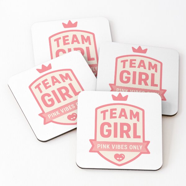 Item preview, Team Girl – Fun Gender Reveal Party Design designed and sold by Kaat-Traktaat.
