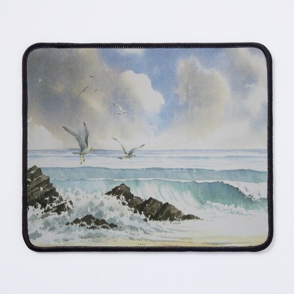 Item preview, The breaking surf designed and sold by artsmeow.