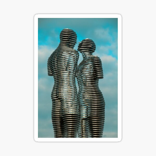 Item preview, Ali and Nino Statue – Love in Motion | Batumi, Georgia designed and sold by Mahsahabibi.