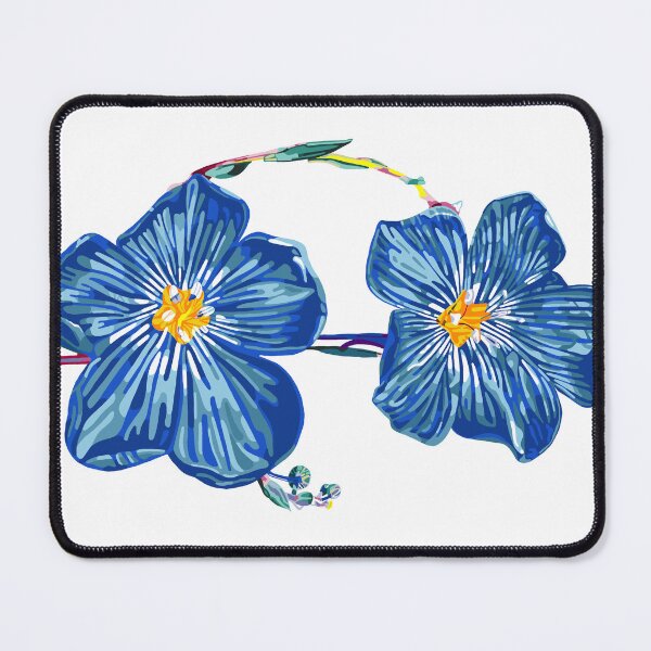 Item preview, Colorado Wildflower Blue Lewis Flax Digital Art  designed and sold by FloresInColor1.