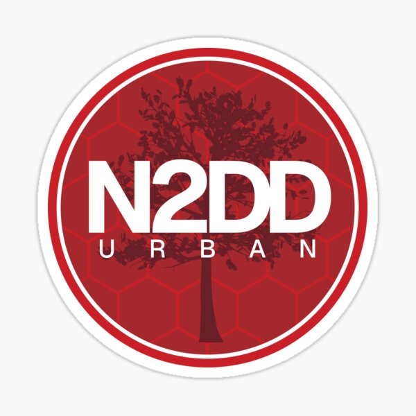Item preview, N2DD Urban Badge Hexagon Tree designed and sold by Evilcraft Designs.