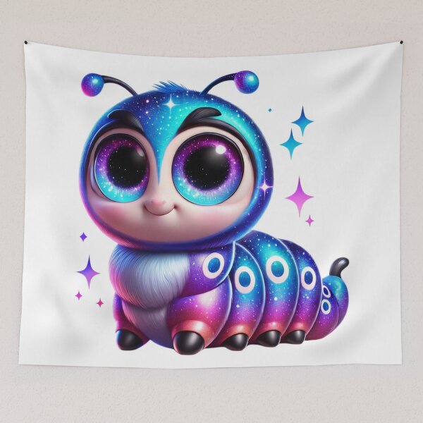 Item preview, Adorable Cosmic Caterpillar designed and sold by Sillytoe.