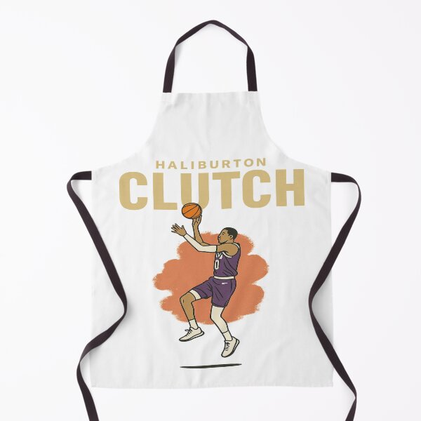 Item preview, Tyrese Haliburton: Clutch in Silence designed and sold by POD DYNASTY | Original Print On Demand T-Shirt Graphics.