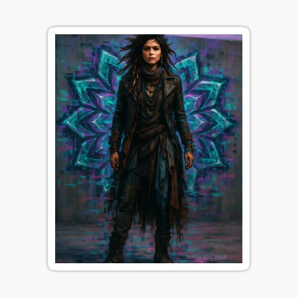 Item preview, Datamosh Alley – Glitched Graffiti Chaos designed and sold by Tamminga Designs.