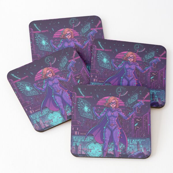 Item preview, Lady Lag – Glitch Man Sidekick designed and sold by Dead Pixel Club.