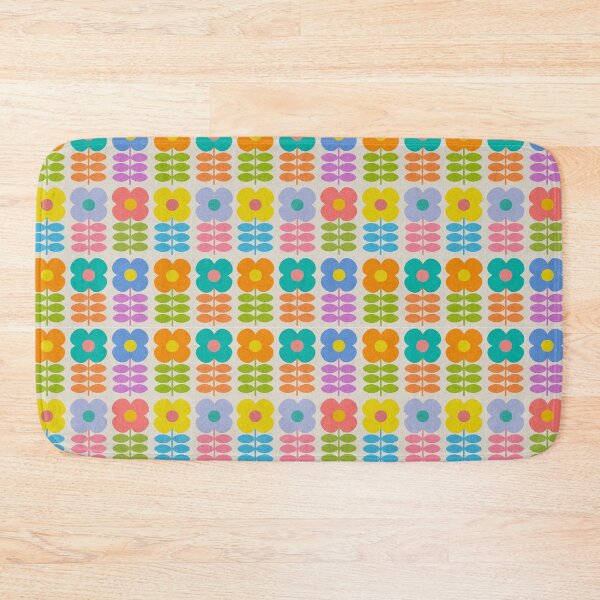 Item preview, Retro flowers 2 designed and sold by Gaëlle Konak Art.