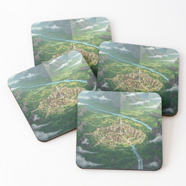 Item preview, City of Light – The Hidden Village in the Enchanted Valley designed and sold by Dead Pixel Club.