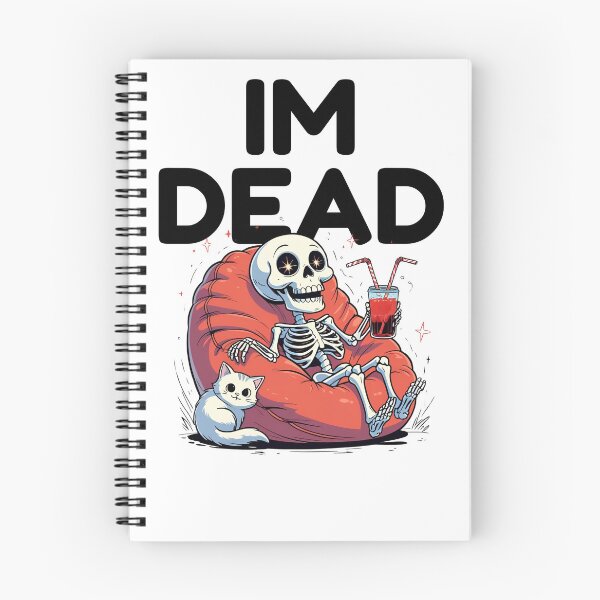 Item preview, I’m Dead Skeleton Laughing  designed and sold by JustiesDesigns.