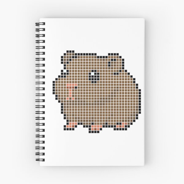 Item preview, Pixeled guinea pig (chocolate) designed and sold by Brain Fart Buffet.