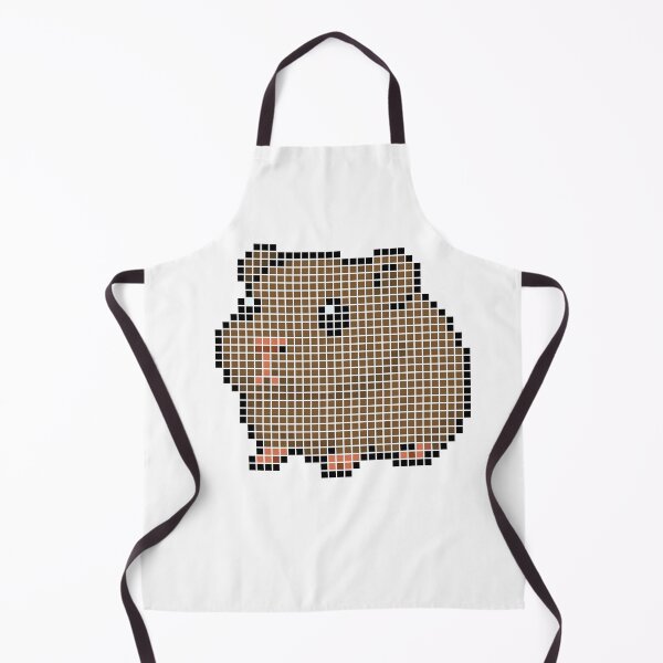 Item preview, Pixeled guinea pig (chocolate) designed and sold by Brain Fart Buffet.