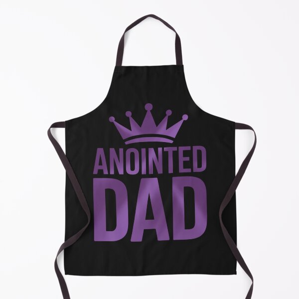 Item preview, Anointed Dad Art: Bold Christian Graphic With Crown designed and sold by elynne9.
