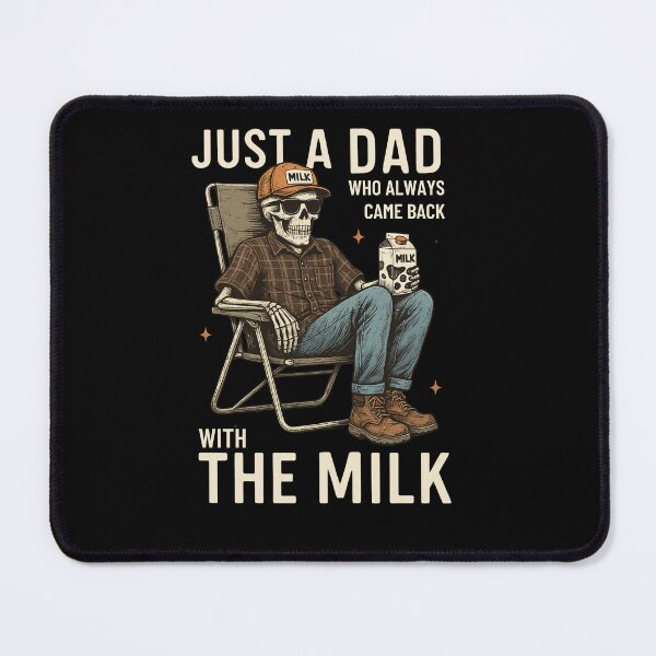 Item preview, Just A Dad Who Always Came Back With The Milk,Skeleton Fatherhood,Fathers Day Gift,Funny Dad,Dad Joke designed and sold by Orvista.