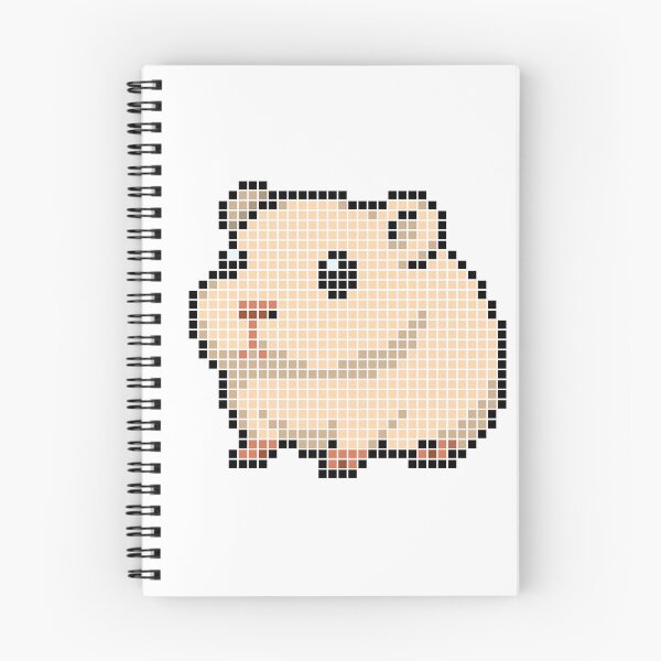 Item preview, Pixeled guinea pig (cream) designed and sold by Brain Fart Buffet.