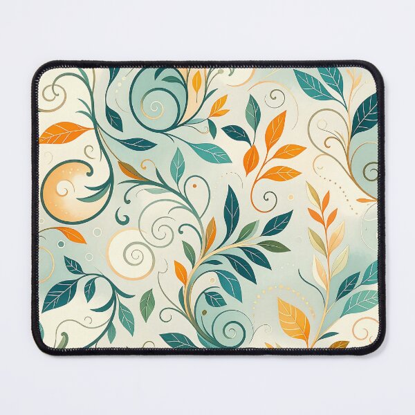 Item preview, Whimsical Swirls Pattern designed and sold by ArtFactoryAI.