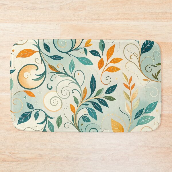 Item preview, Whimsical Swirls Pattern designed and sold by ArtFactoryAI.