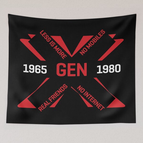 Item preview, Gen X - 1965-1985 - Generation X designed and sold by therocketman.