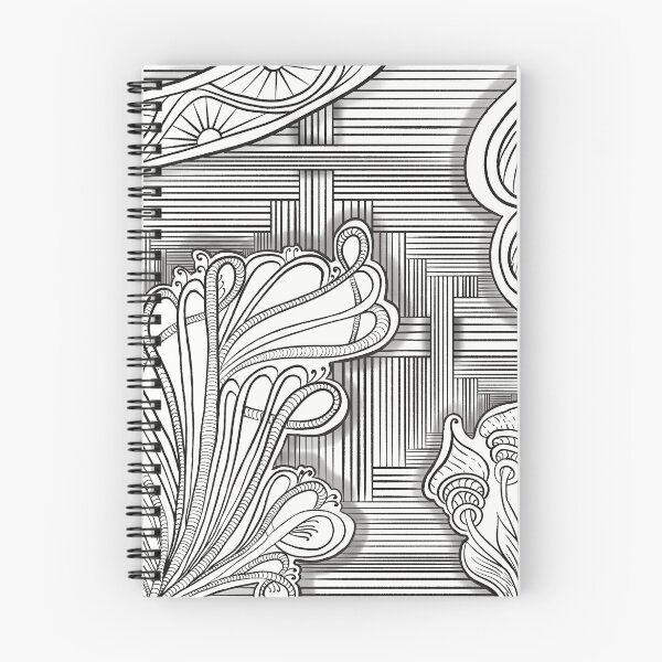 Item preview, Zentangle Drawing Black and White designed and sold by HydrangeaDelMar.