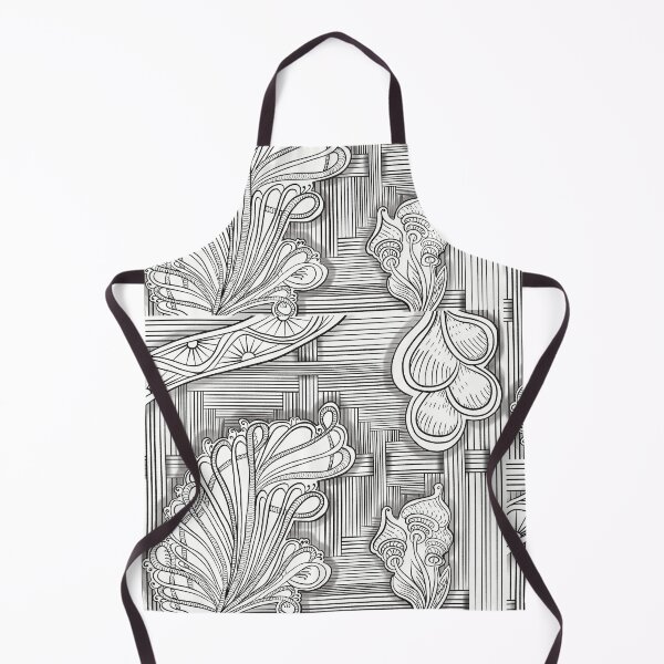 Item preview, Zentangle Drawing Black and White designed and sold by HydrangeaDelMar.