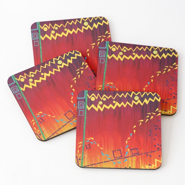 Item preview, Abstract fine art alive with bright colors designed and sold by 141Gifts.