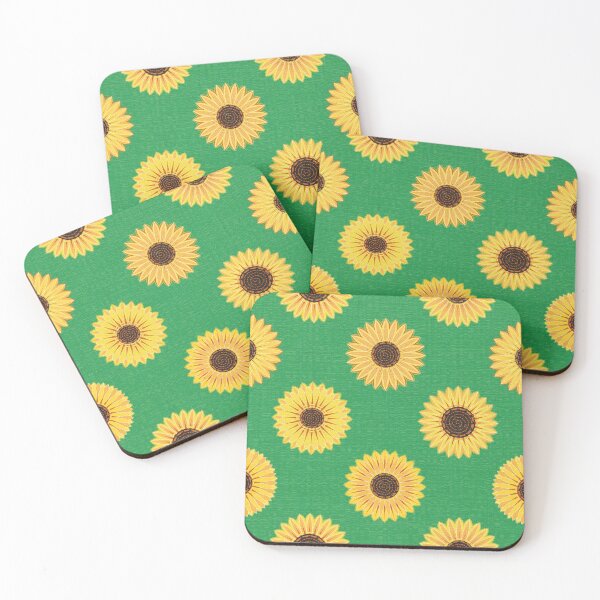 Item preview, Sunflowers on Textured Green - Hidden Disability Support - Autism, ADHD, Diabetes Chronic Pain Epilepsy designed and sold by wild.geranium.design.