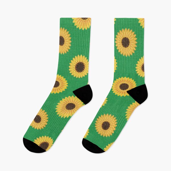 Item preview, Sunflowers on Textured Green - Hidden Disability Support - Autism, ADHD, Diabetes Chronic Pain Epilepsy designed and sold by wild.geranium.design.