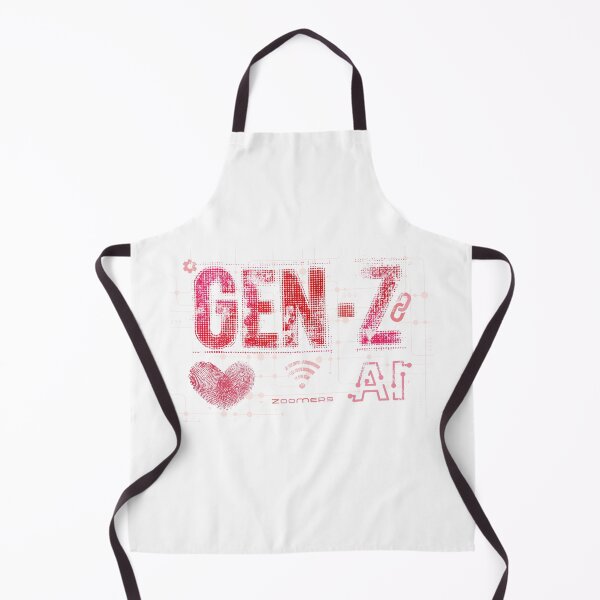Item preview, Gen-Z, red and white retro-style graphics, technology, zoomers designed and sold by silent-violin.