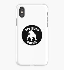 Pit bull pride iPhone Case