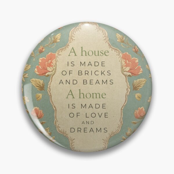 Item preview, A Home is Made of Dreams designed and sold by CraftyWords.