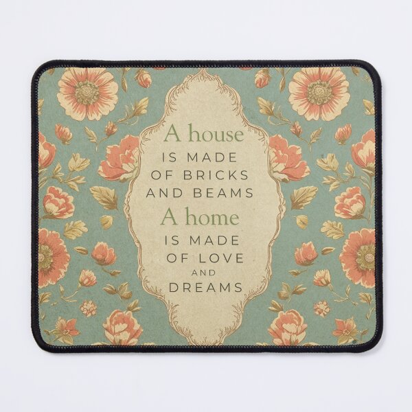 Item preview, A Home is Made of Dreams designed and sold by CraftyWords.