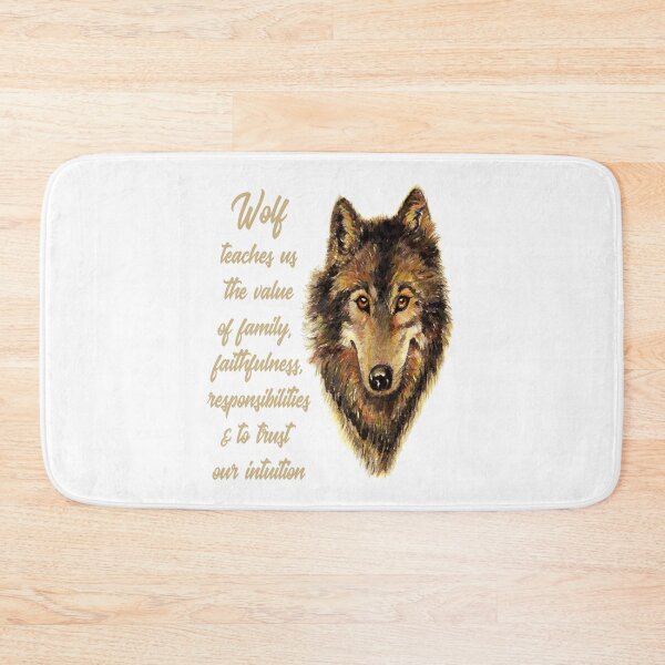 Artikelvorschau, Wolf Totem Animal Spirit Anleitung zur Inspiration entworfen und verkauft von countrymouse.