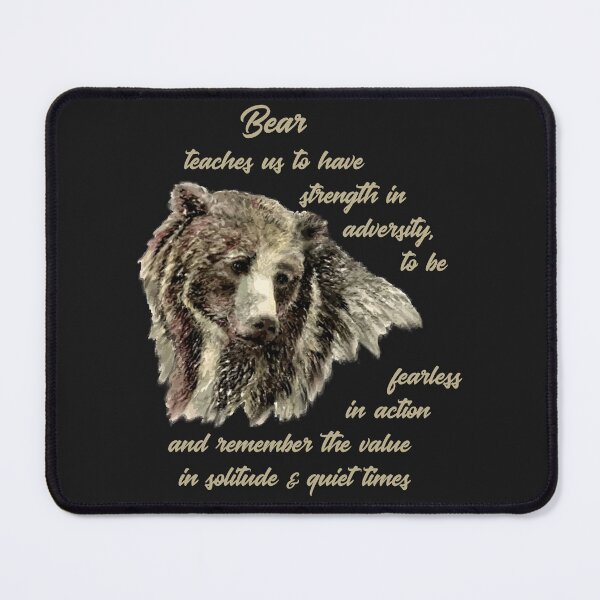 Item preview, Bear Totem Animal Spirit Guide designed and sold by countrymouse.