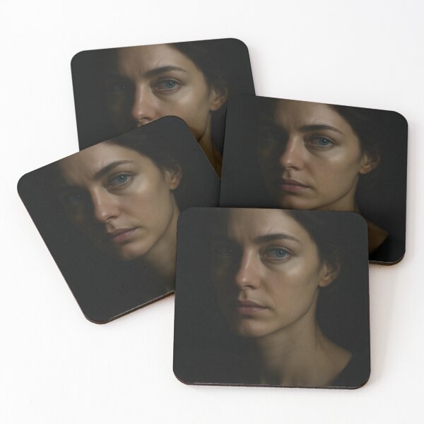 Item preview, Intense Look: Artistic Portrait with Dramatic Light designed and sold by EmberGazeArt.