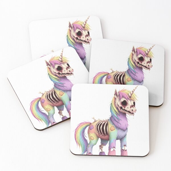 Item preview, The Rainbow Zombicorn designed and sold by Dead Pixel Club.