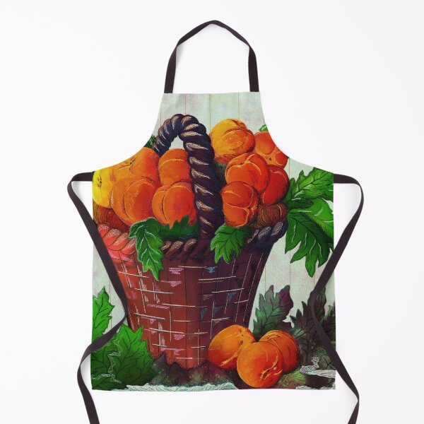 Item preview, The Harvest - Basket of peaches from the garden designed and sold by 141Gifts.