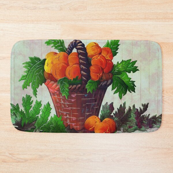 Item preview, The Harvest - Basket of peaches from the garden designed and sold by 141Gifts.