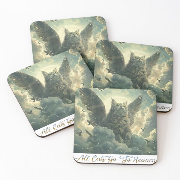 Item preview, All Cats Go To Heaven designed and sold by Tees-and-Trends.