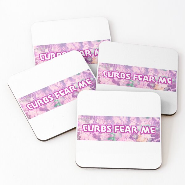 Item preview, Curbs Fear Me Car Aesthetic Pink Bumper Hot Girls Hit Curbs designed and sold by MatthewViews.