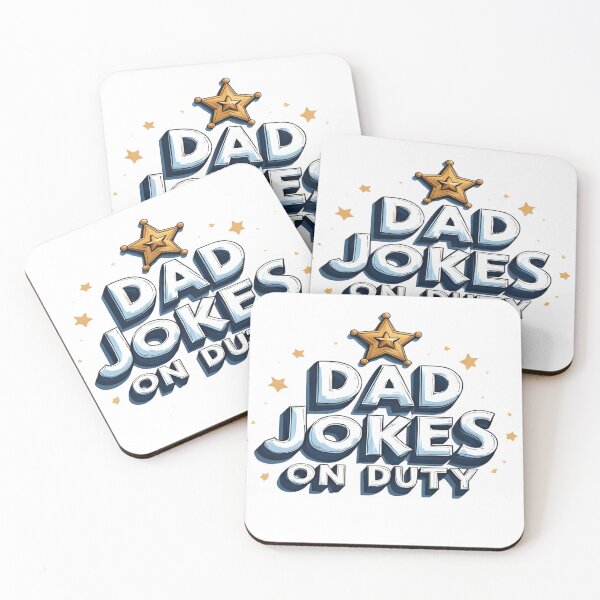 Item preview, Dad Jokes on Duty designed and sold by MadetoCreate21.