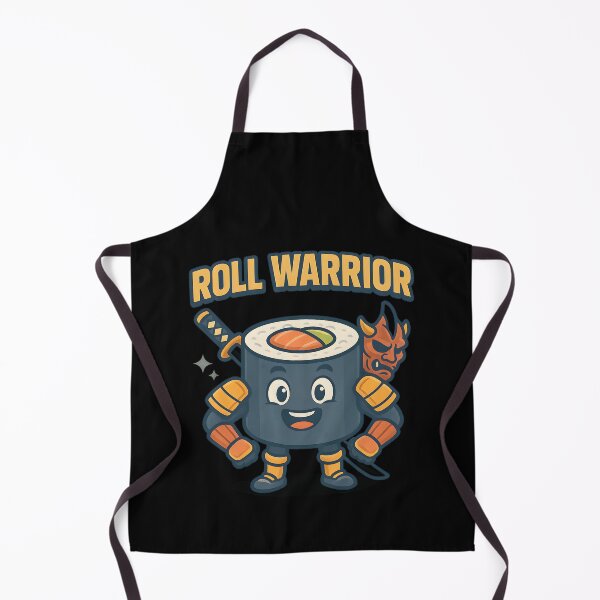 Item preview, Roll Warrior Sushi Fighter Design designed and sold by MysticArtisan.