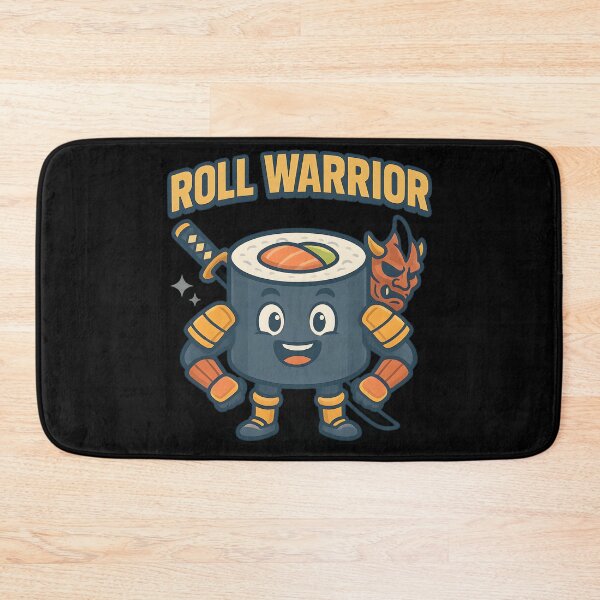 Item preview, Roll Warrior Sushi Fighter Design designed and sold by MysticArtisan.
