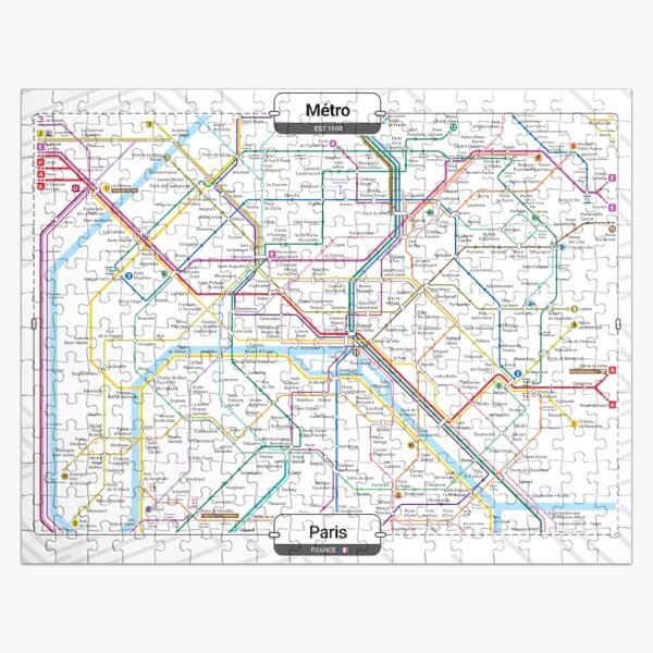 Artikel-Vorschau von U-Bahn - Paris, designt und verkauft von aleibanez.