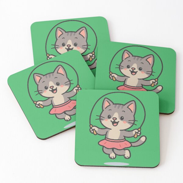Item preview, Joyful Jumping Kitty designed and sold by IraBum.
