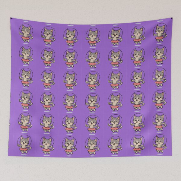 Item preview, Joyful Jumping Kitty designed and sold by IraBum.