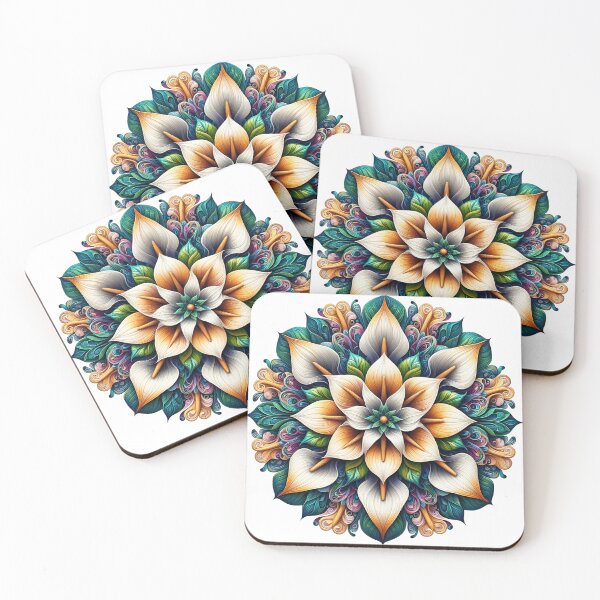 Item preview, Sacred Bloom Mandala designed and sold by DreamMandalas.