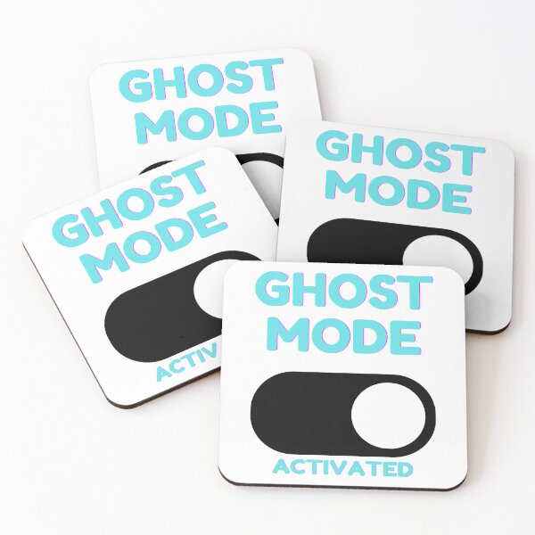 Item preview, Ghost Mode Activated designed and sold by JustiesDesigns.