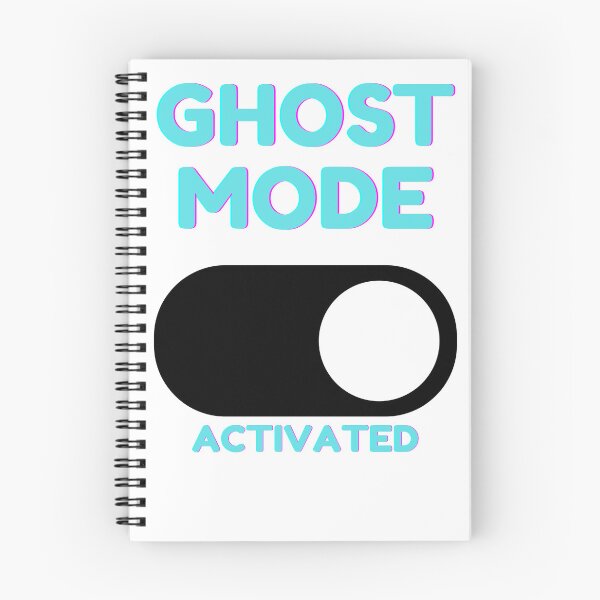 Item preview, Ghost Mode Activated designed and sold by JustiesDesigns.